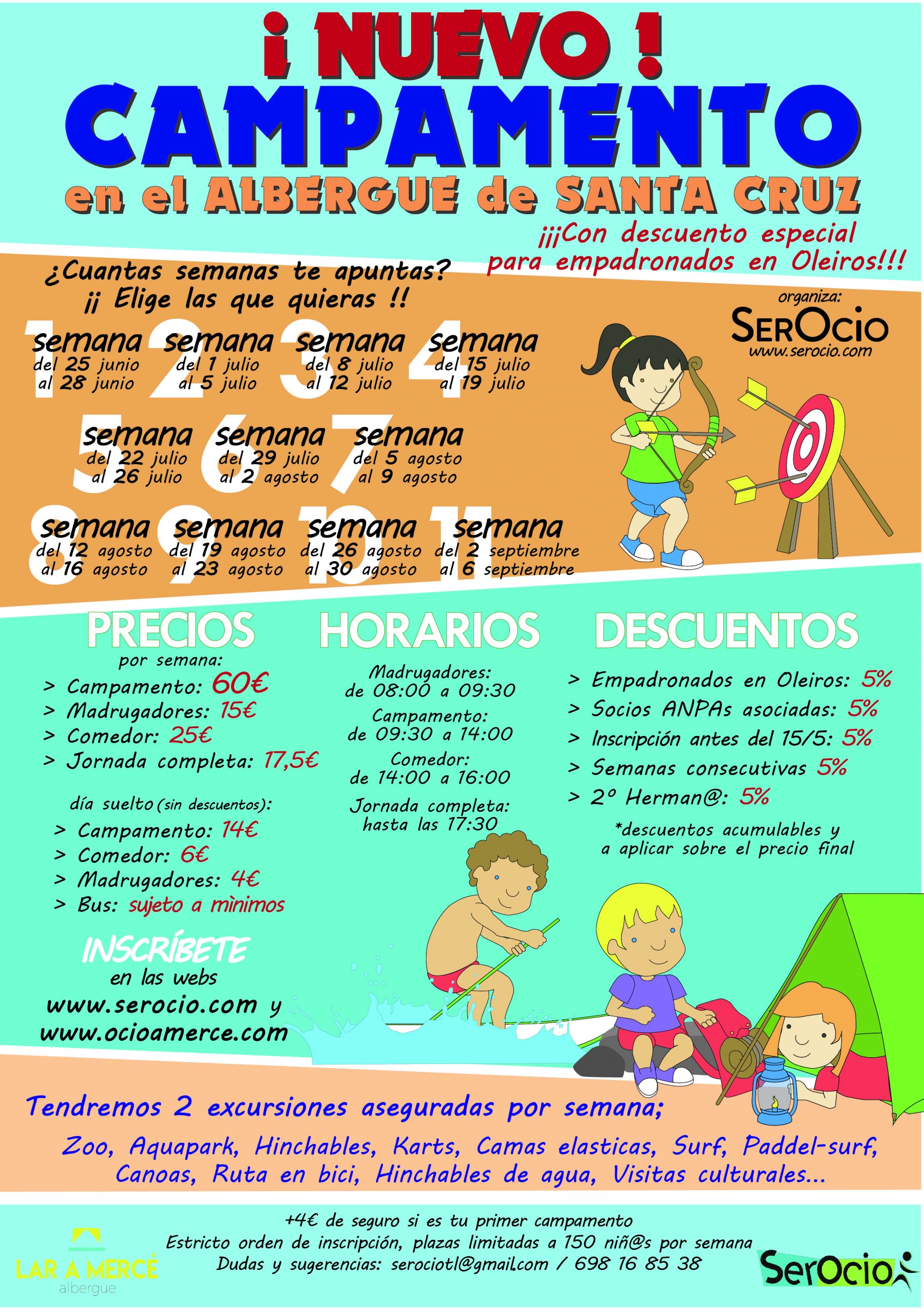 Verano-Albergue-santa-cruz-SerOcio