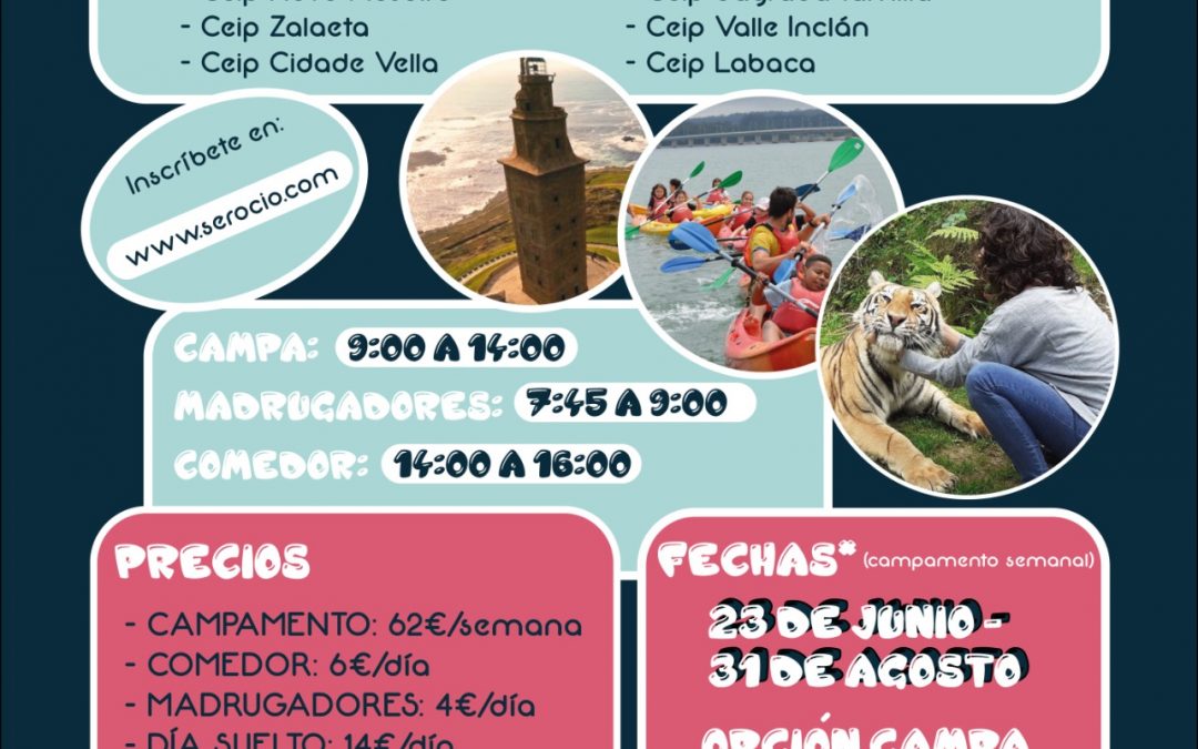 Reserva Plaza Campamento Verano´22 SerOcio
