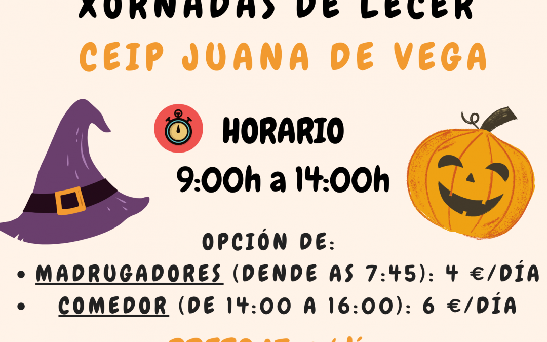 Xornadas de lecer CEIP Juana de vega – SAMAÍN 2022