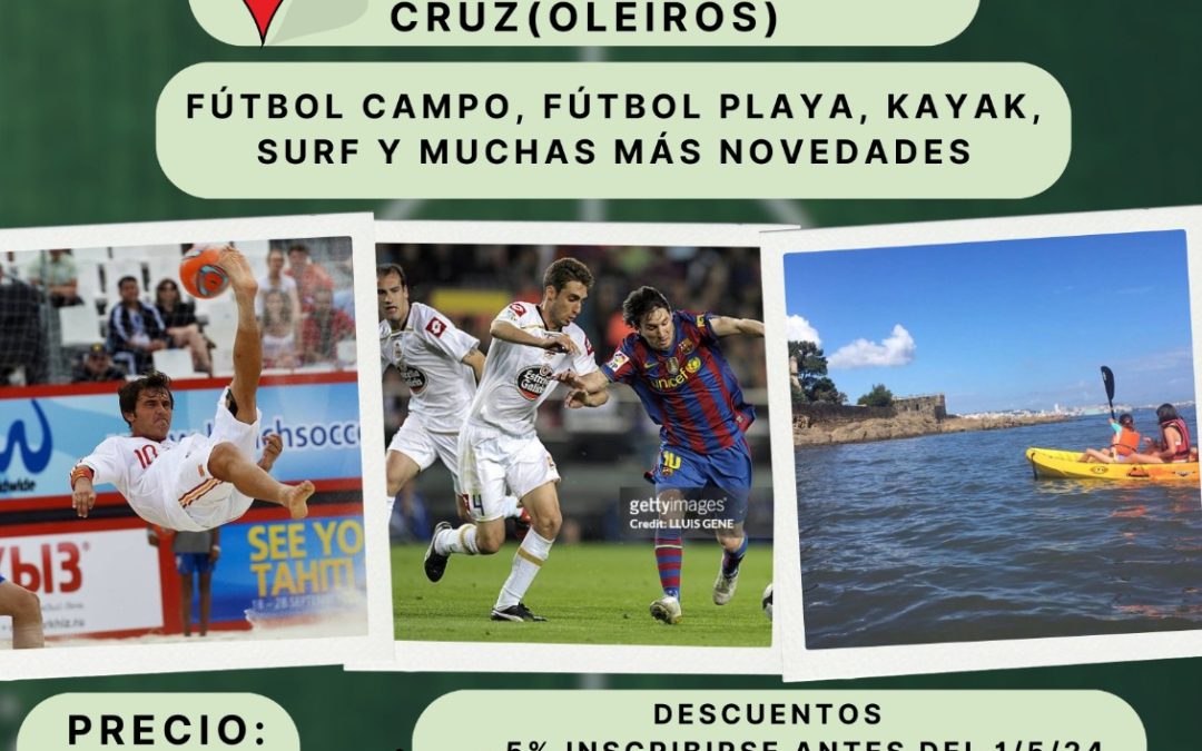 Reserva Plaza Campus de Fútbol con Pernocta 2024