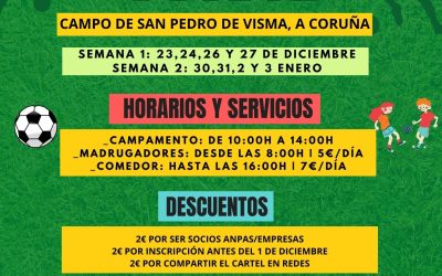 Campus Tecnificación Fútbol Navidad´24