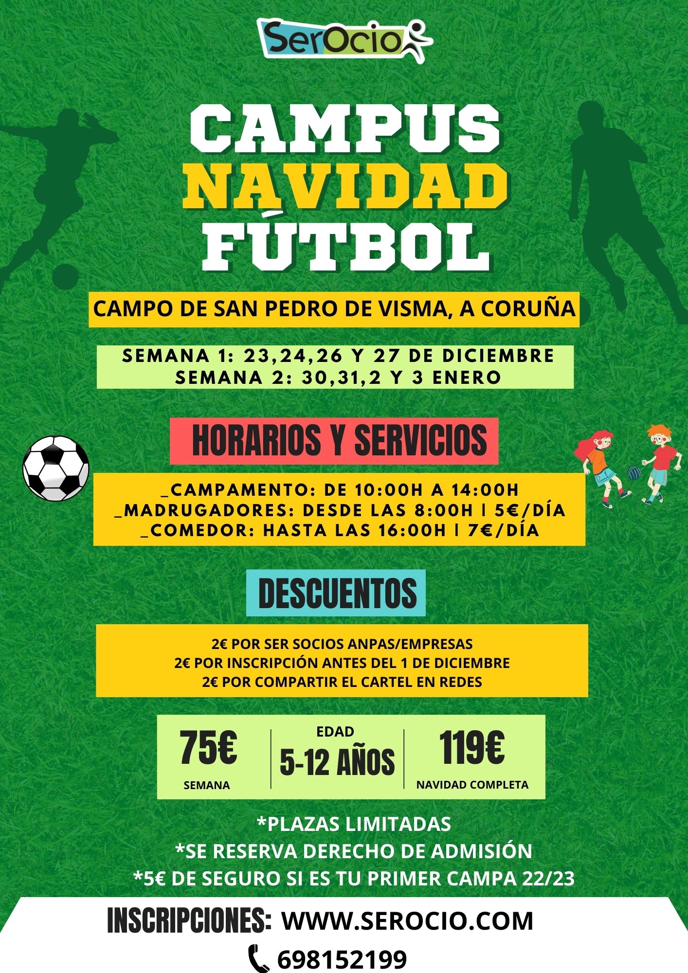 CAMPUS NAVIDAD FUTBOL ´24 SEROCIO
