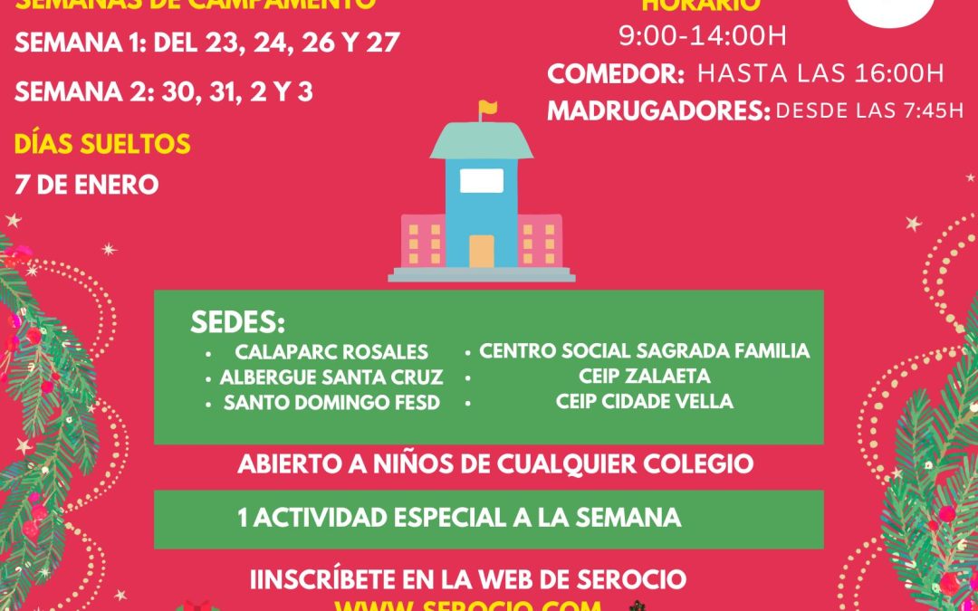 Reserva Plaza Campa MULTIAVENTURA NAVIDAD 2024 SerOcio