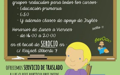 Llegan las clases particulares a SerOcio